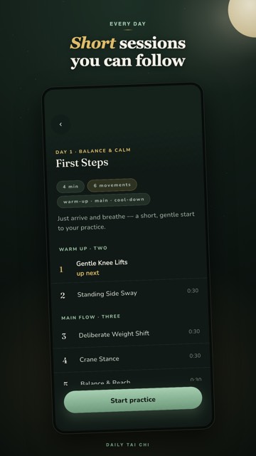 Short sessions you can follow